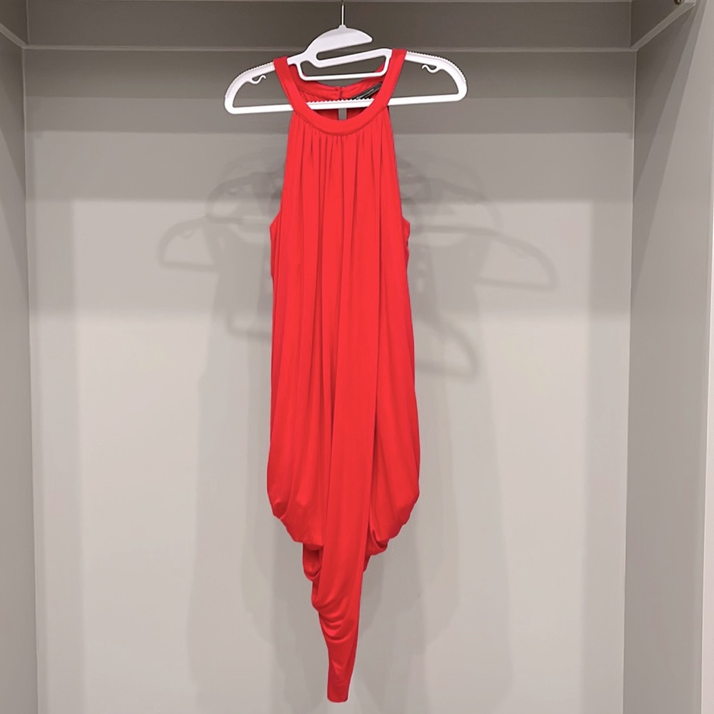New BCBG MaxAzria Red “Aurora” Dress